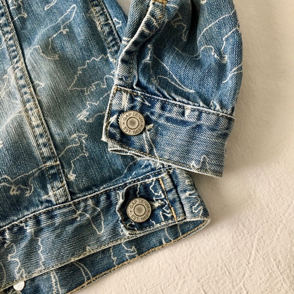 Gap Denim Dinosaur jacket 4T - Picture 4 of 4